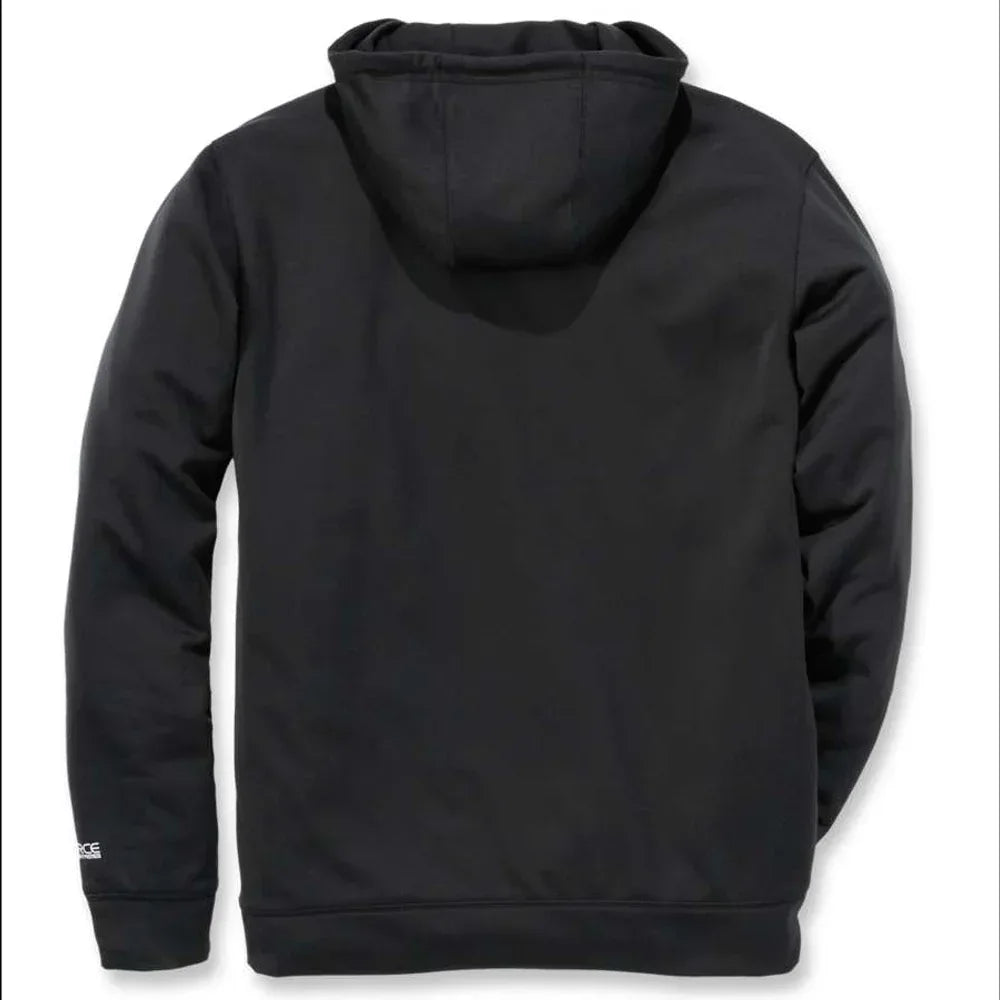 Carhartt Force Extremes Signature Graphic Hooded Sweatshirt - Black Coal - RSEA Safety Outlet