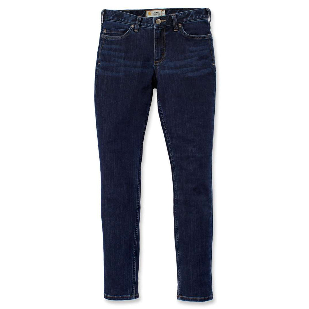 Carhartt Women's Layton Slim Fit Skinny Jean - Blue Topaz Heather - RSEA Safety Outlet