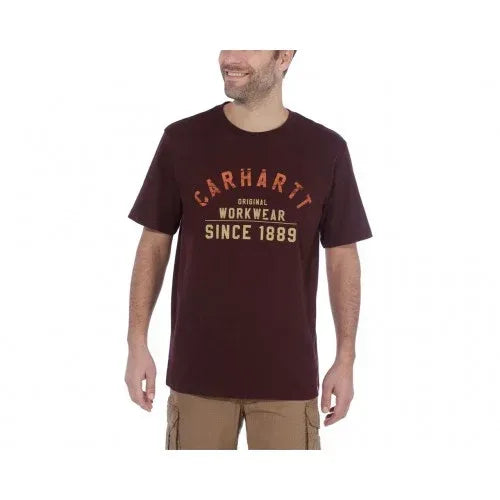 Carhartt Graphic S/S T-Shirt - Port - RSEA Safety Outlet