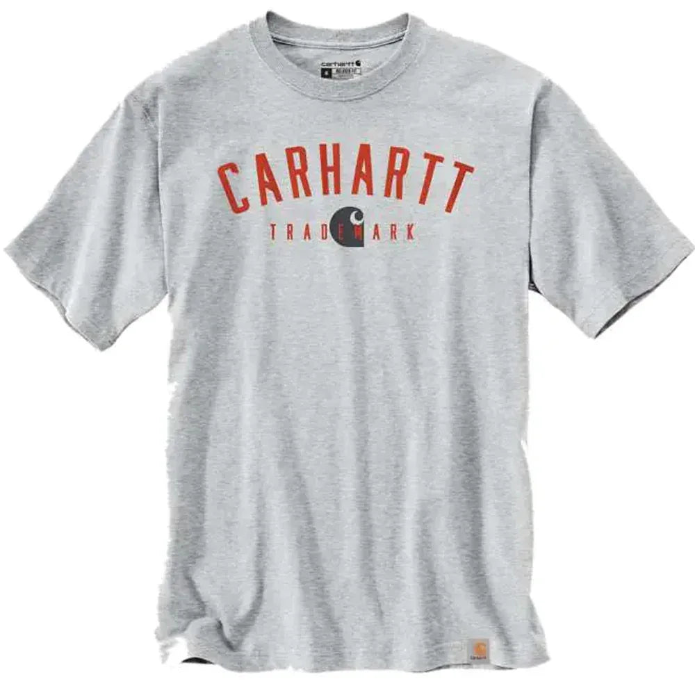 Carhartt Workwear Graphic S/S T-Shirt - Heather Grey - RSEA Safety Outlet
