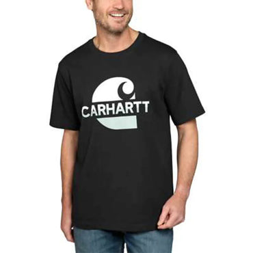 Carhartt Heavy Weight S/S Graphic T-shirt - Black - RSEA Safety Outlet