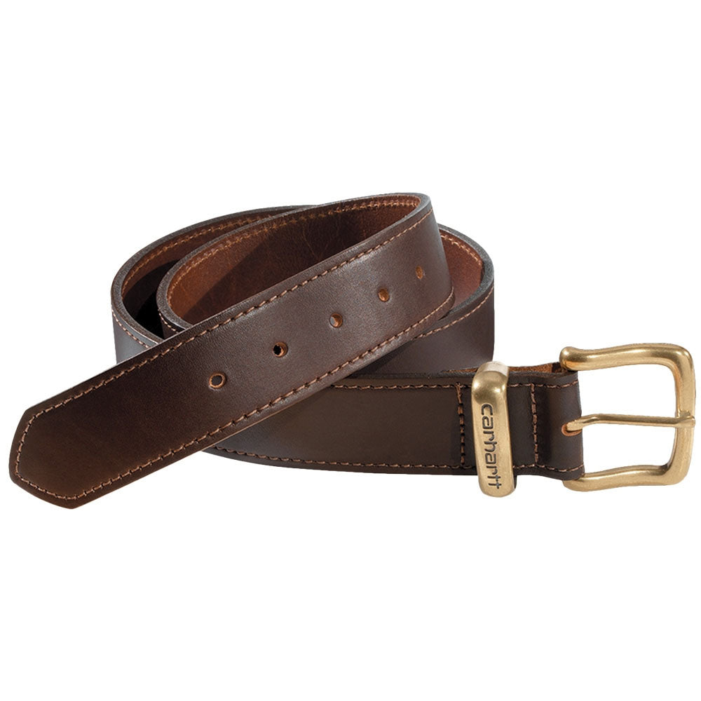 Carhartt Double Stitched Belt - Carhartt Brown