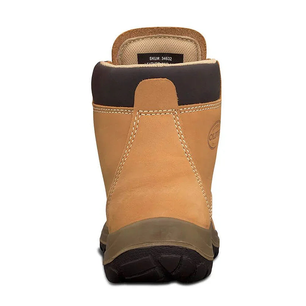 Oliver Wheat Lace Up Ankle Safety Boots 34-632 - RSEA Safety Outlet