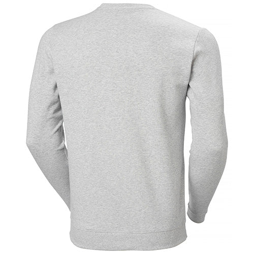 Helly Hansen Classic Logo Sweatshirt - Light Grey Melange - RSEA Safety Outlet