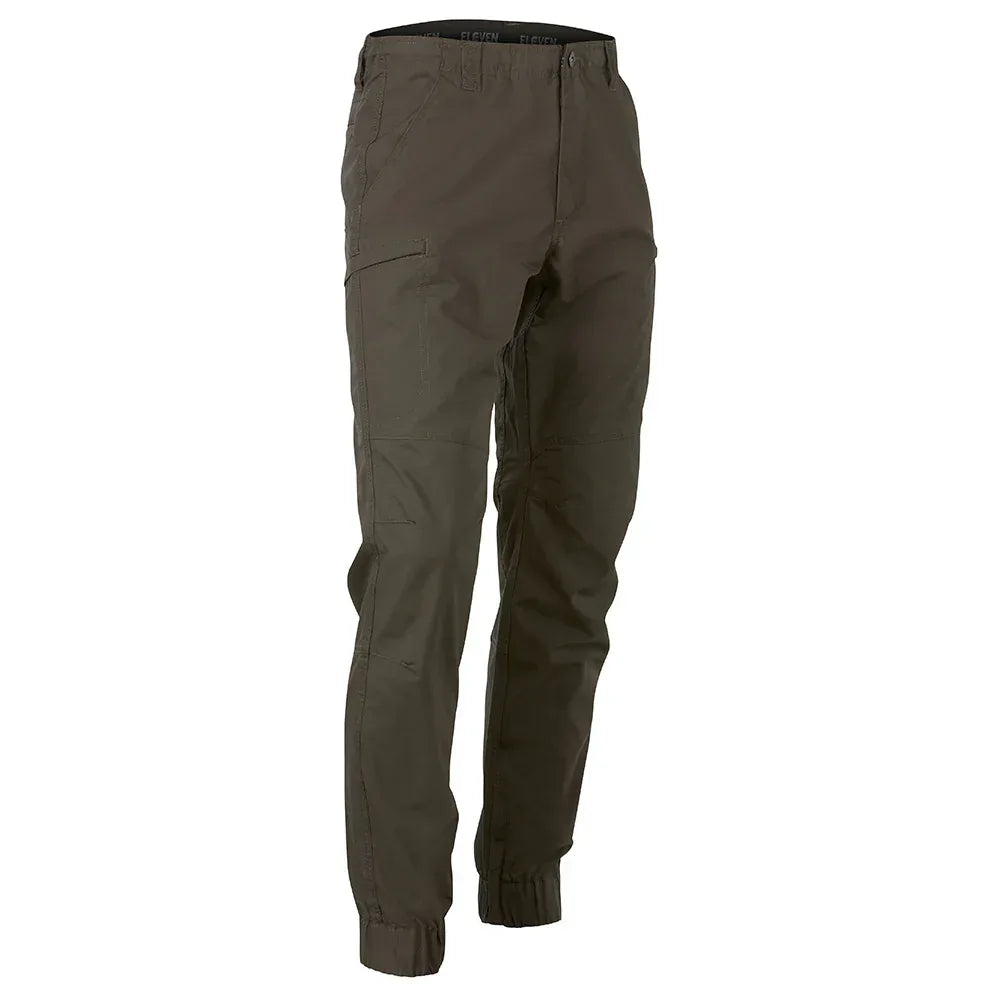 Eleven Workwear COOLMAX Stretch Cuffed Work Pant - Night Green - RSEA Safety Outlet