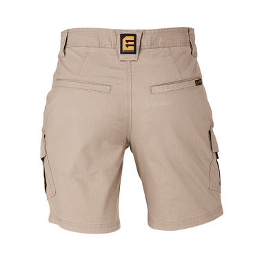 Eleven Workwear Jett Stretch Cargo Short - Khaki