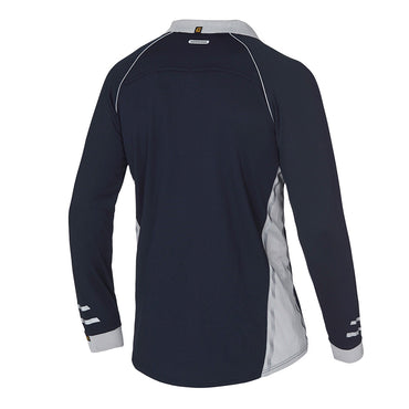 ELEVEN Workwear AEROCOOL L/S Polo Shirt - Navy
