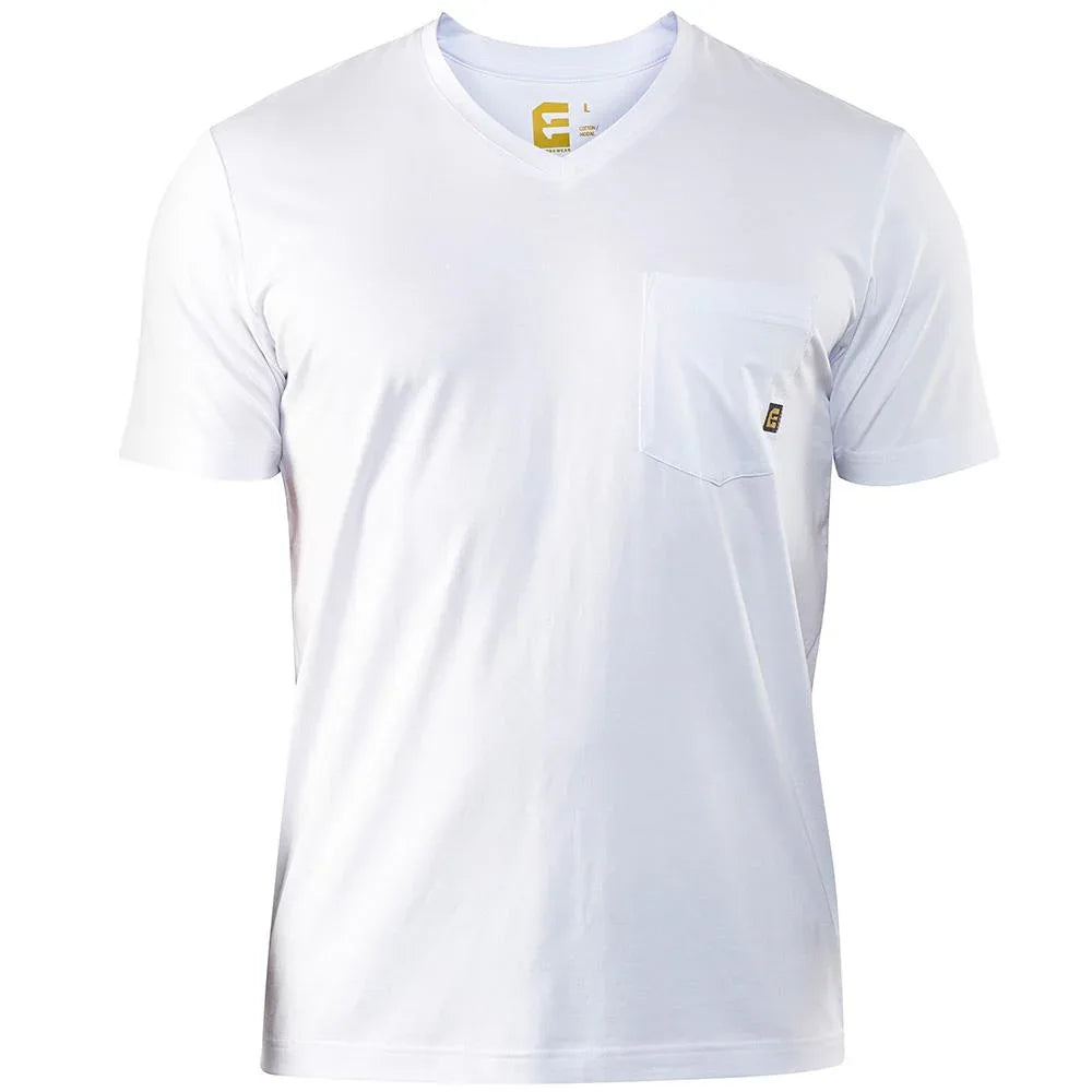 ELEVEN Workwear Essential V-Neck S/S T-Shirt - RSEA Safety Outlet