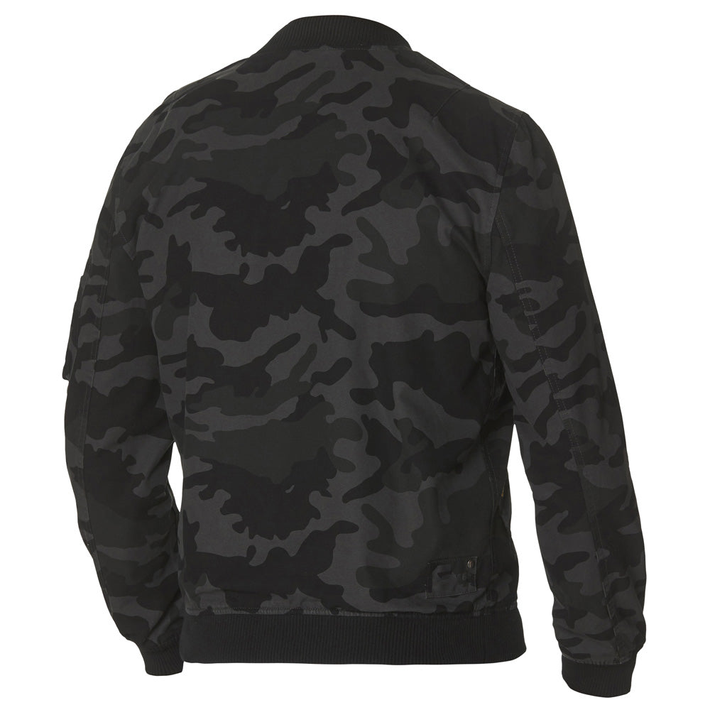 ELEVEN Workwear Classic Bomber Jacket - Dark Camo