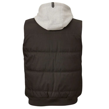 ELEVEN Workwear Quilted Vest with Fleece Hood - RSEA Safety Outlet