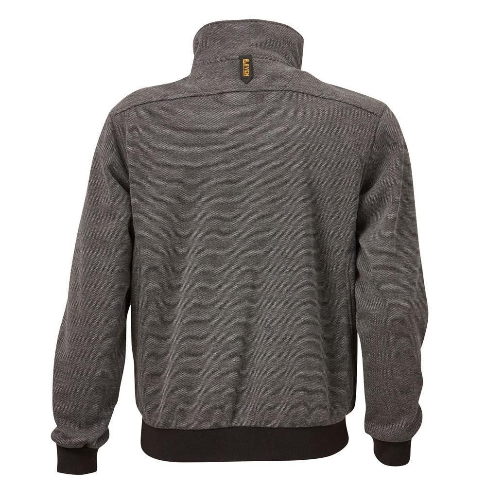 ELEVEN Workwear Textured Zip Front Knitted Jacket - RSEA Safety Outlet