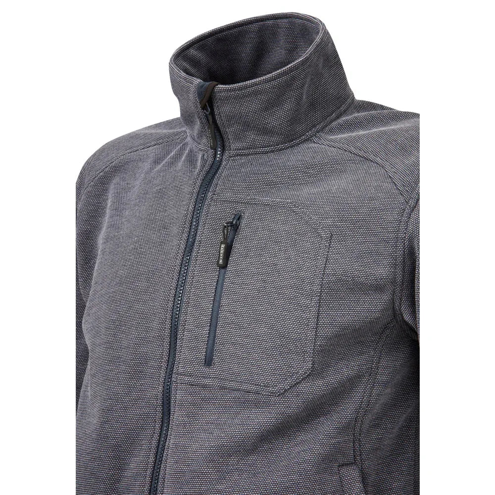 ELEVEN Workwear Textured Zip Front Knitted Jacket - RSEA Safety Outlet