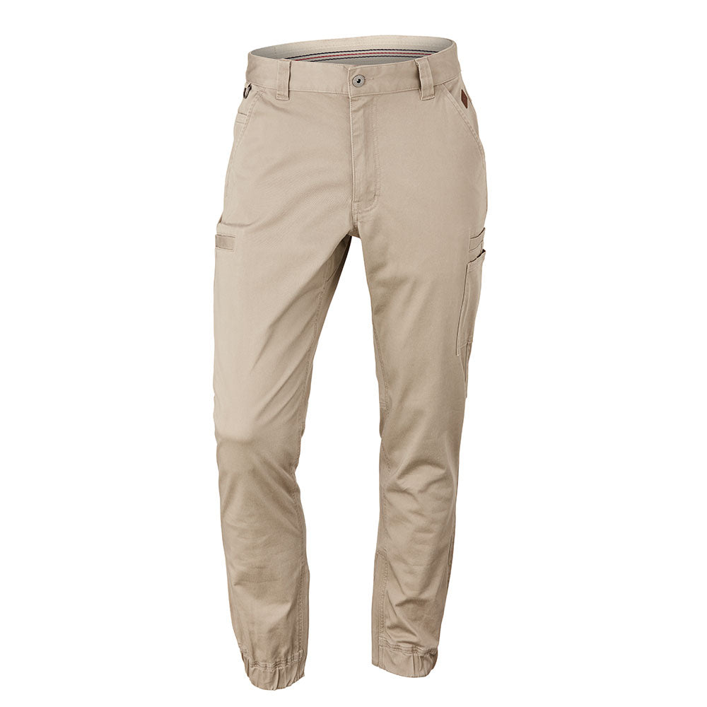 Hammer + Field Workwear Seam Pocketed Stretch Cuffed Pant - Tan