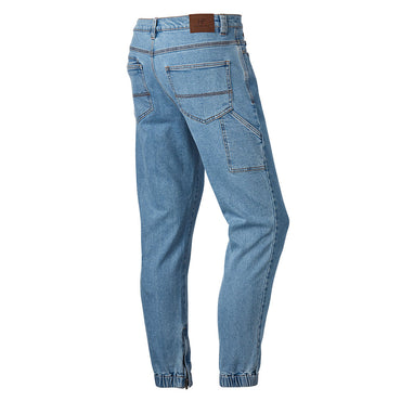 Hammer + Field Workwear Denim Stretch Cuffed Pant - Light Denim