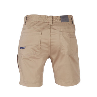 Hammer + Field Workwear Tapered Stretch Seam Detailed Short - Tan