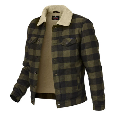 Hammer + Field Yarn Dye Jacket with Sherpa Lining - RSEA Safety Outlet