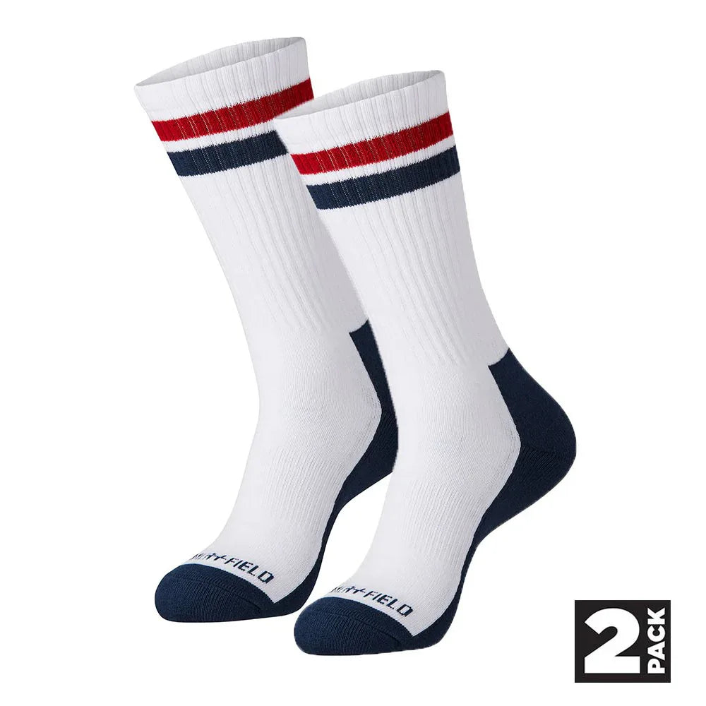 Hammer + Field Crew Stripe Socks 2x Pack - RSEA Safety Outlet