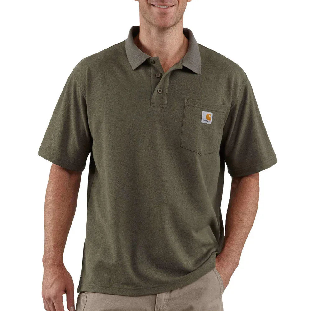 Carhartt Pocket S/S Polo Shirt K570 - RSEA Safety Outlet
