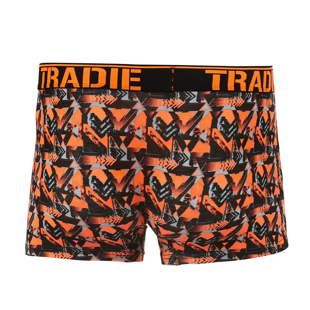 TRADIE Underwear Men's Printed Trunk - Tri Harder - RSEA Safety Outlet