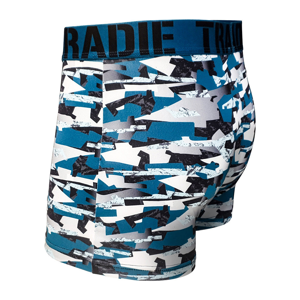 TRADIE Workwear Men's Work N Surf Trunk - Camolarge - RSEA Safety Outlet