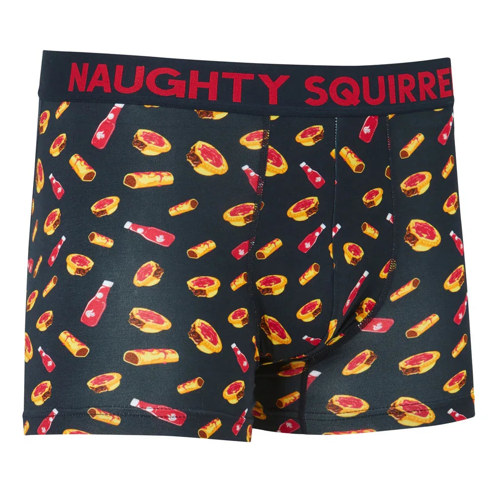 Naughty Squirrel 4" Pies & Sausage Rolls Mid-Length Trunk - RSEA Safety Outlet