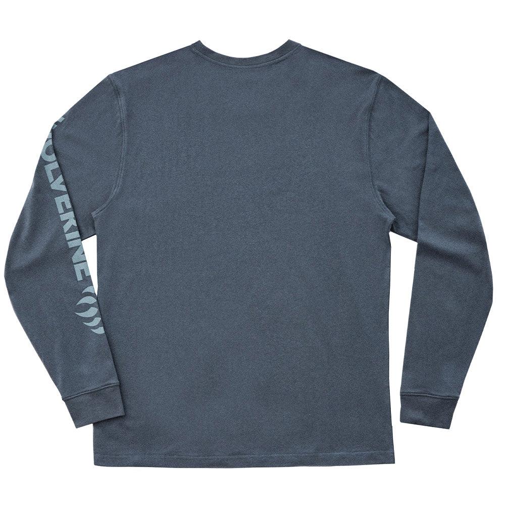 Wolverine Graphic L/S Tee - Onyx Heather Gray - RSEA Safety Outlet