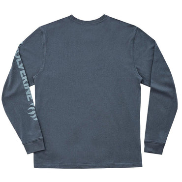 Wolverine Graphic L/S Tee - Onyx Heather Gray - RSEA Safety Outlet
