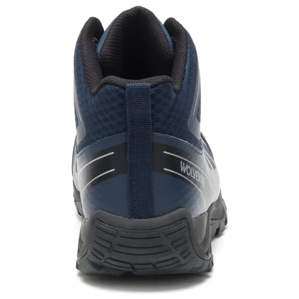 Wolverine Amherst II Mid Safety Shoes - Navy - RSEA Safety Outlet
