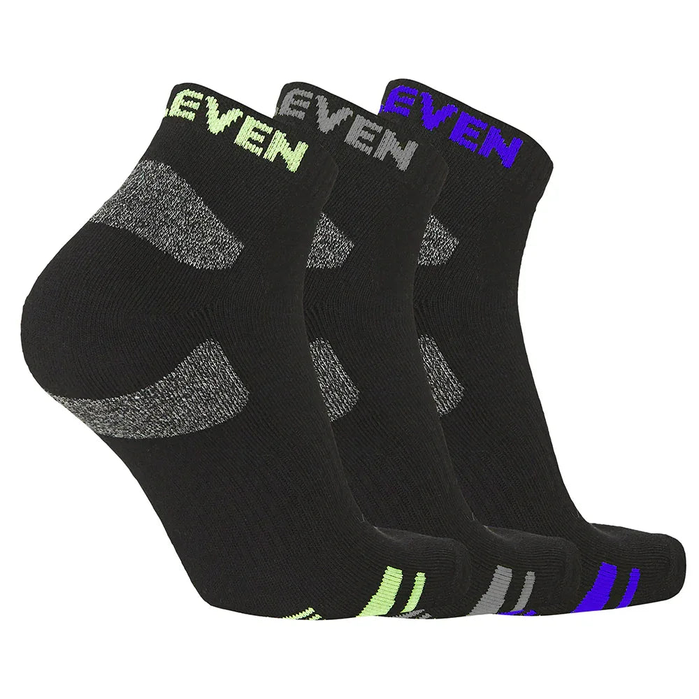 ELEVEN Workwear Essential Everyday Short Socks (3Pk) - RSEA Safety Outlet