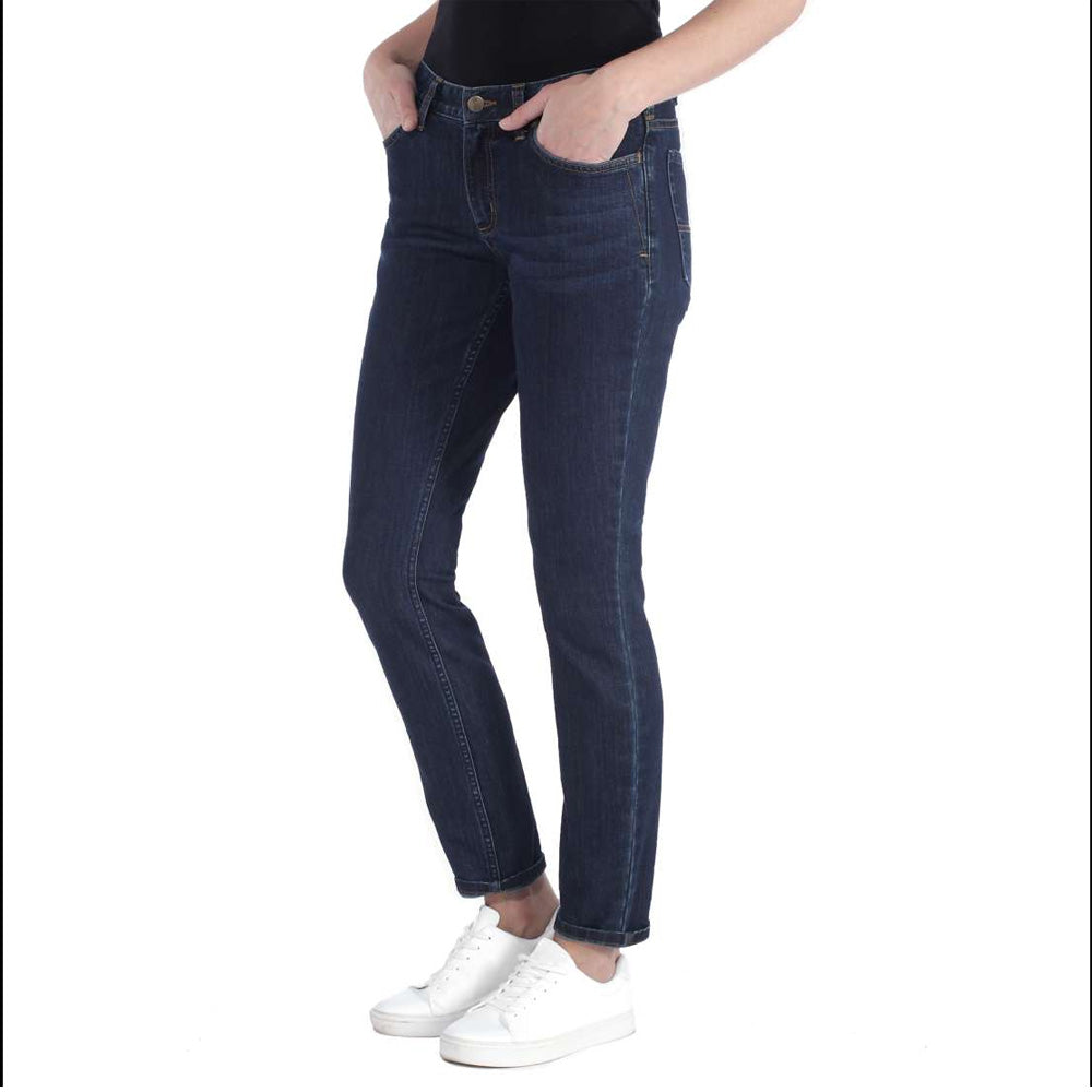 Carhartt Women's Layton Slim Fit Skinny Jean - Blue Topaz Heather - RSEA Safety Outlet