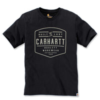 Carhartt Build By Hand Short Sleeve T-Shirt - Black