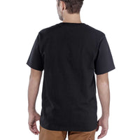 Carhartt Build By Hand Short Sleeve T-Shirt - Black