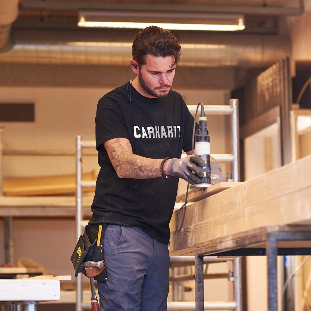 Carhartt Force® Relaxed Fit Midweight S/S Block Logo Graphic T-Shirt - RSEA Safety Outlet