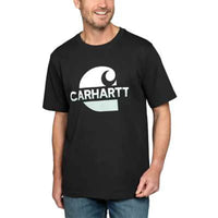 Carhartt Heavy Weight S/S Graphic T-shirt - Black - RSEA Safety Outlet