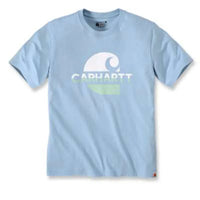 Carhartt Heavy Weight S/S Graphic T-shirt - Moonstone - RSEA Safety Outlet