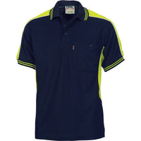DNC Workwear S/S Side/Arm Panel Polo Shirt