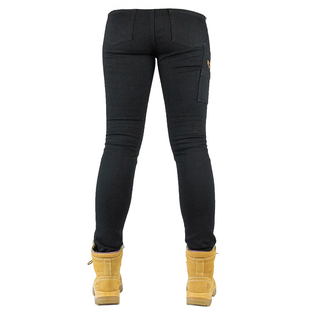 Saint Works Womens Mid Rise Skinny Jean