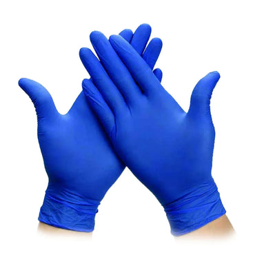 RSEA Qube Blue Nitrile Medical Examination Gloves (Bx 100) 6390 - RSEA Safety Outlet