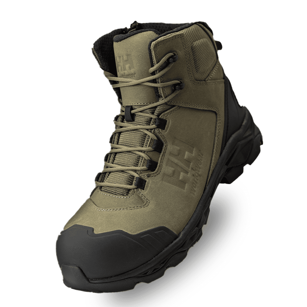 Helly Hansen Zip-Sided Oxford Mid Boot - Olive