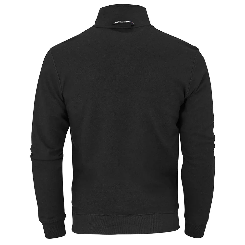 Helly Hansen Oxford Half Zip Sweatshirt - Black - RSEA Safety Outlet