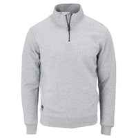 Helly Hansen Oxford Half Zip Sweatshirt - Grey Melange - RSEA Safety Outlet