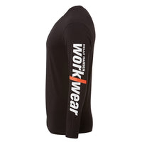 Helly Hansen Graphic Long Sleeve T-Shirt - Black