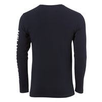 Helly Hansen Graphic Long Sleeve T-Shirt - Navy