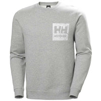 Helly Hansen Graphic Sweatshirt - Light Grey Melange