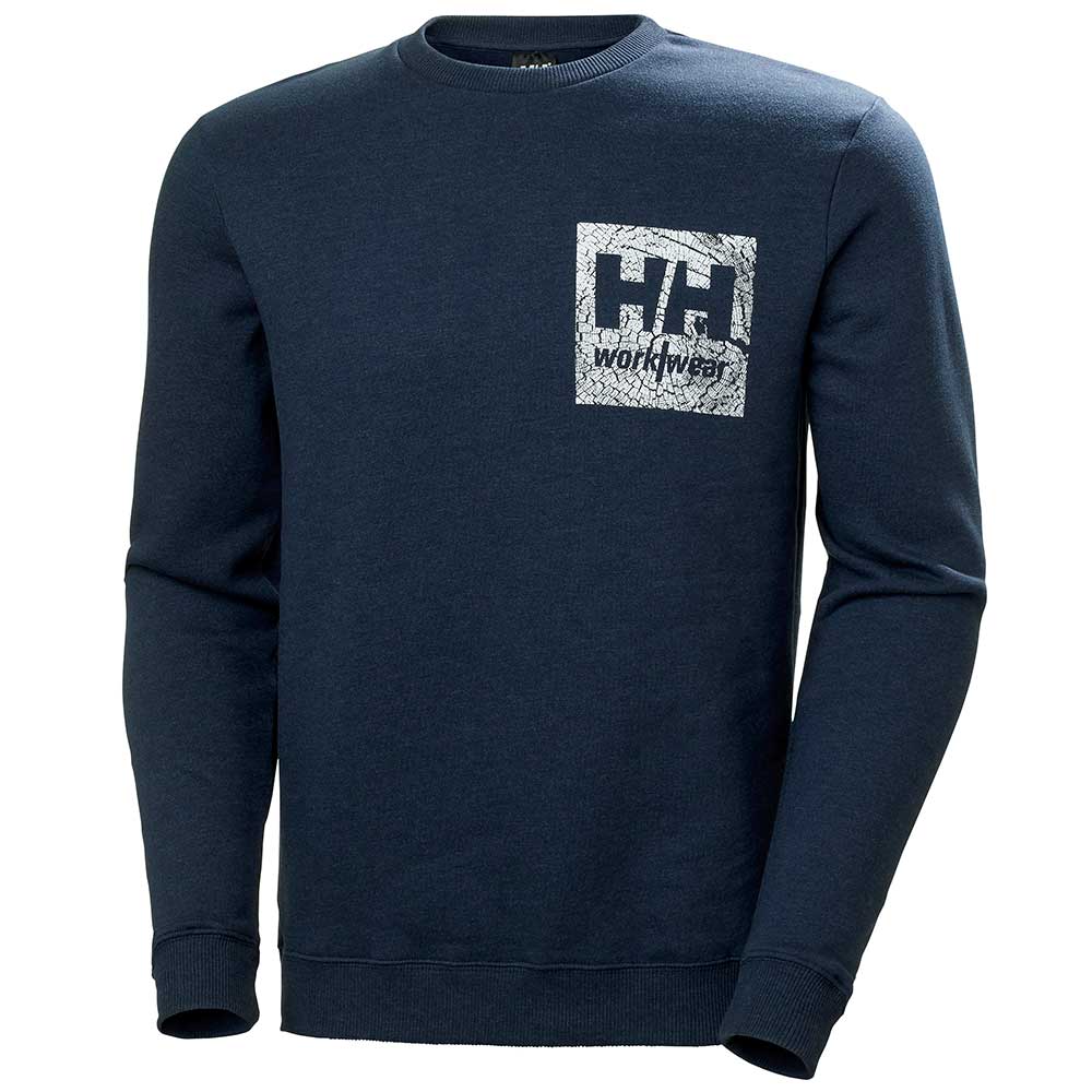 Helly Hansen Graphic Sweatshirt - Navy Melange