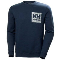 Helly Hansen Graphic Sweatshirt - Navy Melange