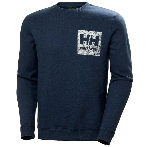 Helly Hansen Graphic Sweatshirt - Navy Melange