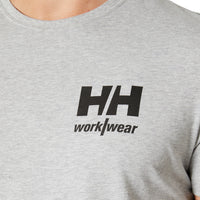 Helly Hansen Classic Logo T-Shirt - Grey Melange