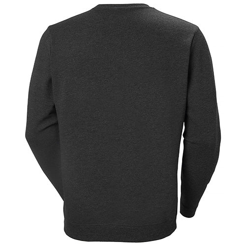 Helly Hansen Classic Logo Sweatshirt - Black Melange - RSEA Safety Outlet