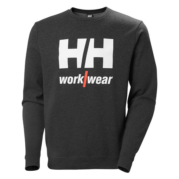 Helly Hansen Classic Logo Sweatshirt - Black Melange